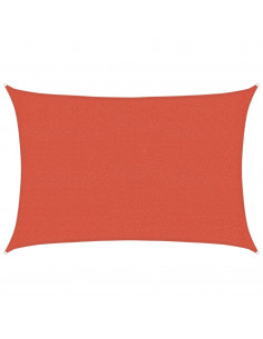 Vela Parasole 160 g/m² Terracotta 2,5x4 m in HDPE 2