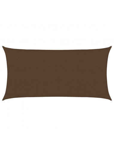 Vela Parasole 160 g/m² Marrone 3x6 m in HDPE