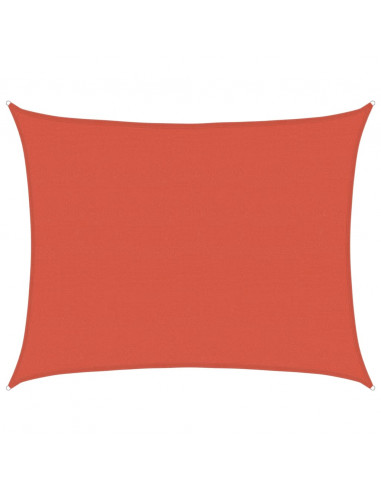 Vela Parasole 160 g/m² Terracotta 6x7 m in HDPE