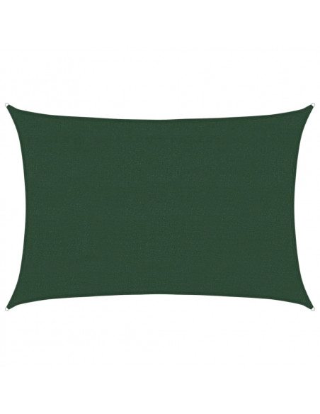 Vela Parasole 160 g/m² Verde Scuro 4x5 m in HDPE