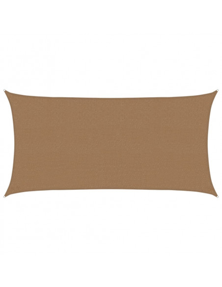 Vela Parasole 160 g/m² Grigio Talpa 2,5x4,5 m in HDPE