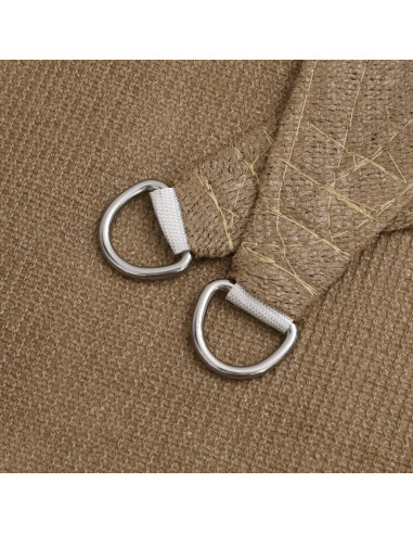 Vela Parasole 160 g/m² Grigio Talpa 7x7 m in HDPE