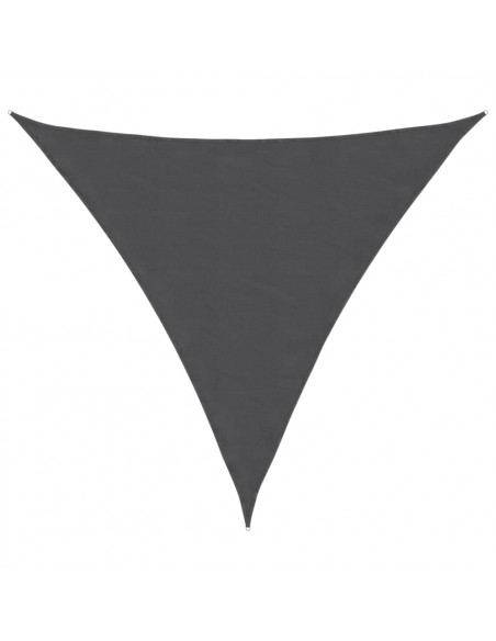 Parasole a Vela Oxford Triangolare 6x6x6 m Antracite