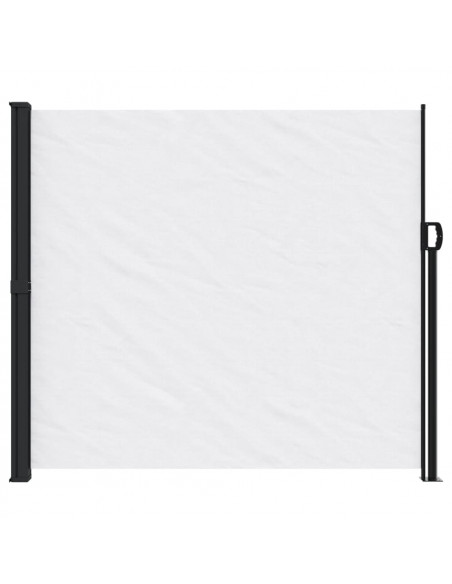 Tenda da Sole Laterale Retrattile Bianco 180x300 cm