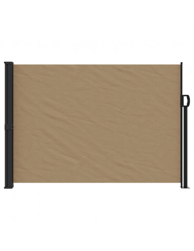 Tenda da Sole Laterale Retrattile Tortora 140x300 cm