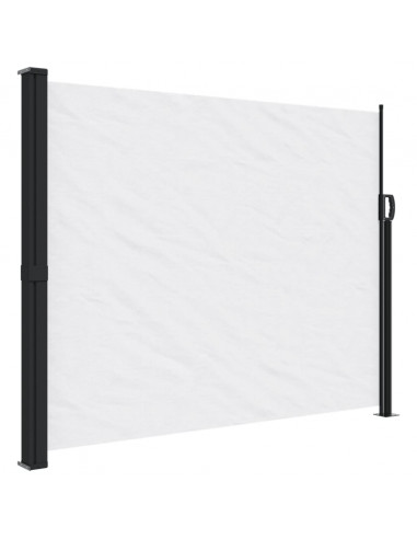 Tenda da Sole Laterale Retrattile Bianco 160x600 cm