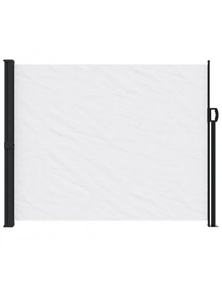 Tenda da Sole Laterale Retrattile Bianco 160x600 cm