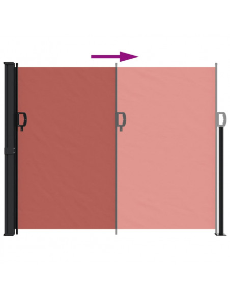 Tenda Laterale Retrattile Terracotta 170x300 cm