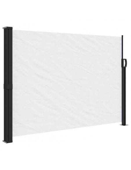 Tenda da Sole Laterale Retrattile Bianco 140x600 cm
