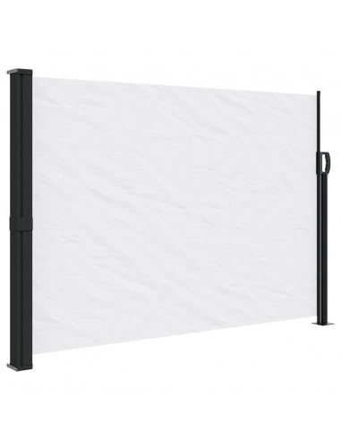 Tenda da Sole Laterale Retrattile Bianco 140x500 cm