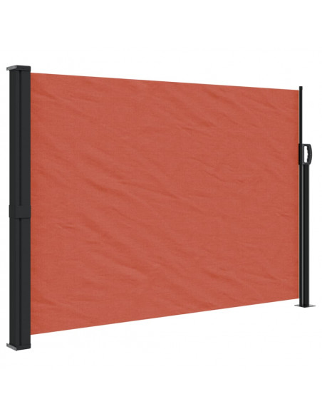 Tenda da Sole Laterale Retrattile Terracotta 140x500 cm