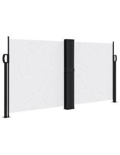 Tenda da Sole Laterale Retrattile Bianco 120x600 cm 2