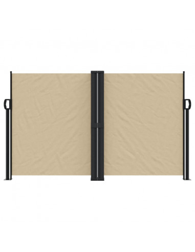 Tenda da Sole Laterale Retrattile Beige 140x600 cm