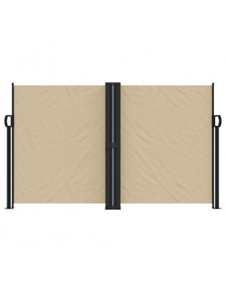 Tenda da Sole Laterale Retrattile Beige 140x600 cm