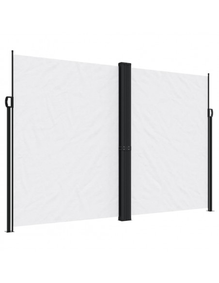 Tenda da Sole Laterale Retrattile Bianco 220x600 cm