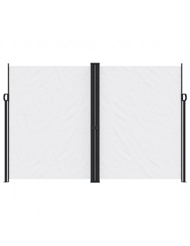 Tenda da Sole Laterale Retrattile Bianco 220x600 cm