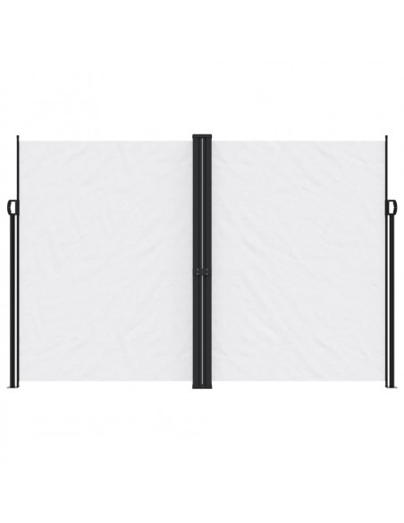 Tenda da Sole Laterale Retrattile Bianco 220x600 cm