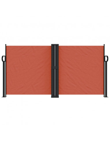 Tenda da Sole Laterale Retrattile Terracotta 120x600 cm