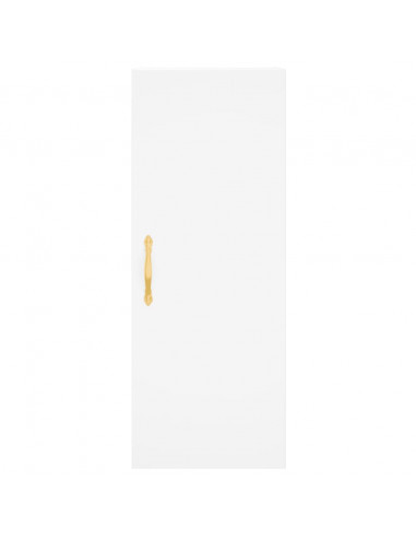 Mobile a Parete Bianco 34,5x34x90 cm