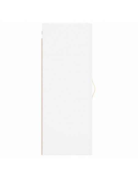Mobile a Parete Bianco 34,5x34x90 cm