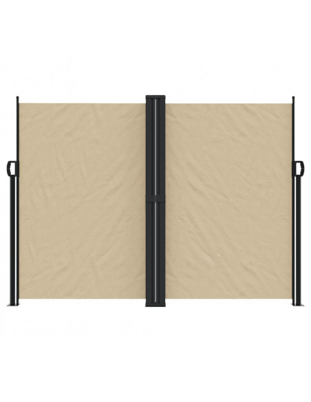 Tenda da Sole Laterale Retrattile Beige 180x1000 cm