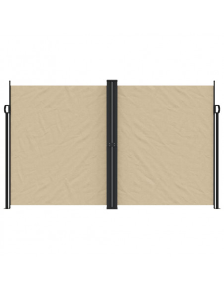 Tenda da Sole Laterale Retrattile Beige 200x1000 cm