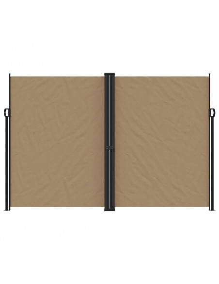 Tenda da Sole Laterale Retrattile Tortora 220x1000 cm
