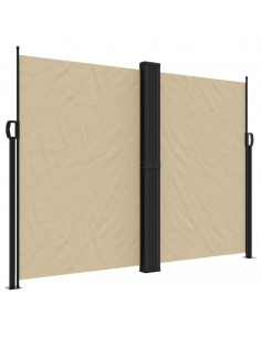 Tenda da Sole Laterale Retrattile Beige 180x1200 cm 2