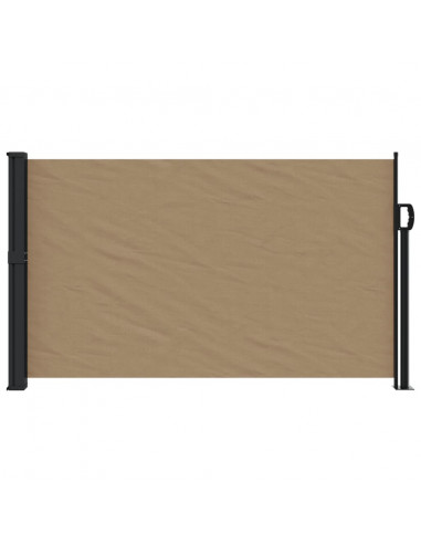 Tenda da Sole Laterale Retrattile Tortora 120x500 cm