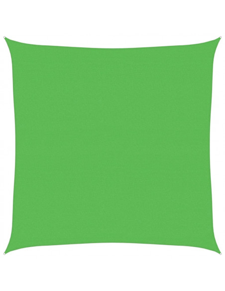 Vela Parasole 160 g/m² Verde Chiaro 4x4 m in HDPE