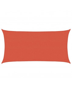Vela Parasole 160 g/m² Terracotta 3x6 m in HDPE 2