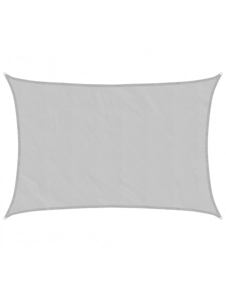 Vela Parasole Grigio Chiaro 3x2 m 100% Poliestere Oxford