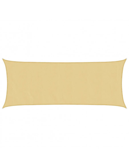 Vela Parasole Sabbia 4,5x2 m 100% Poliestere Oxford