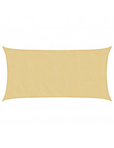 Vela Parasole Sabbia 4,5x2,5 m 100% Poliestere Oxford 2
