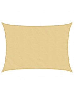 Vela Parasole Sabbia 7x5 m 100% Poliestere Oxford 2