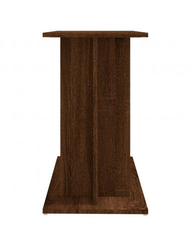 Supporto Acquario 80x35x60 cm Legno Multistrato Rovere Marrone