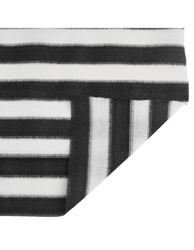 Rete per Privacy Antracite e Bianca 1,8x50 m in HDPE 195 g/m²