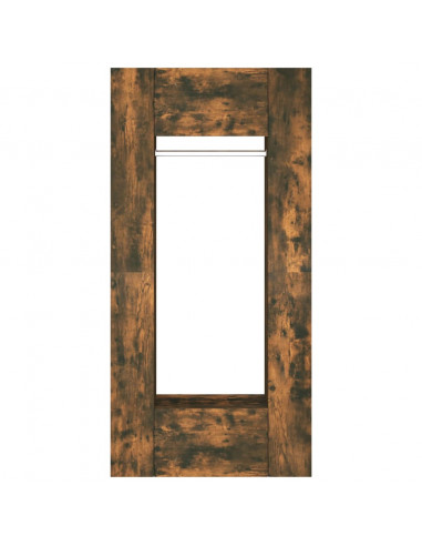 Mobili da Corridoio 2 pz Rovere Fumo in Legno Multistrato