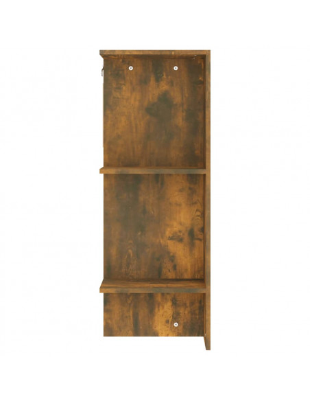 Mobili da Corridoio 2 pz Rovere Fumo in Legno Multistrato
