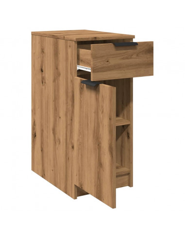 Scrivania Rovere Artigianale 34x36x50 cm in Legno Multistrato