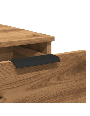 Scrivania Rovere Artigianale 34x36x50 cm in Legno Multistrato