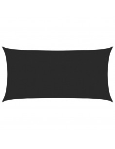 Vela Parasole 160 g/m² Nera 2x3,5 m in HDPE 2