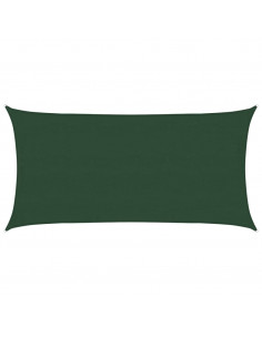 Vela Parasole 160 g/m² Verde Scuro 4x7 m in HDPE 2