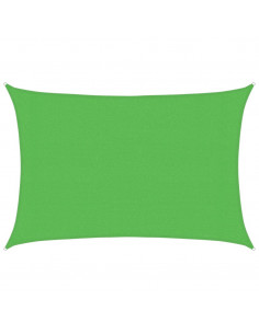 Vela Parasole 160 g/m² Verde Chiaro 3x4,5 m in HDPE 2