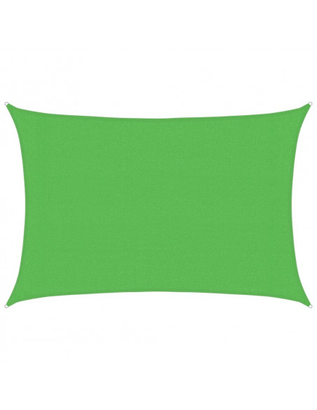 Vela Parasole 160 g/m² Verde Chiaro 3x4,5 m in HDPE