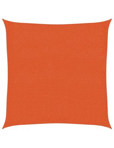 Vela Parasole 160 g/m² Arancione 2,5x2,5 m in HDPE