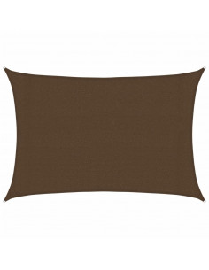 Vela Parasole 160 g/m² Marrone 3x5 m in HDPE 2