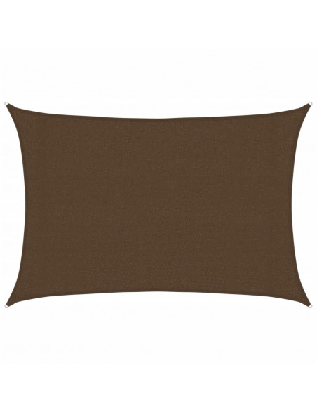 Vela Parasole 160 g/m² Marrone 3x5 m in HDPE
