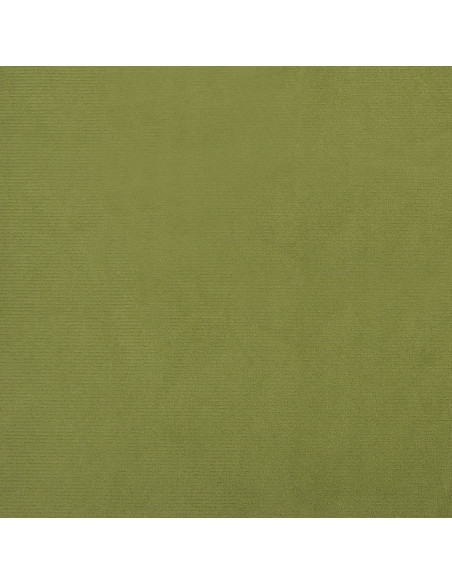 Poggiapiedi Verde Chiaro 78x56x32 cm in Velluto