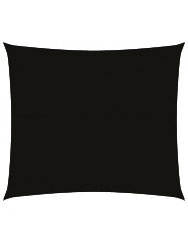 Parasole a Vela Oxford Rettangolare 2x2,5 m Nero